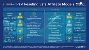 Comparing IPTV Reselling and Affiliate Models