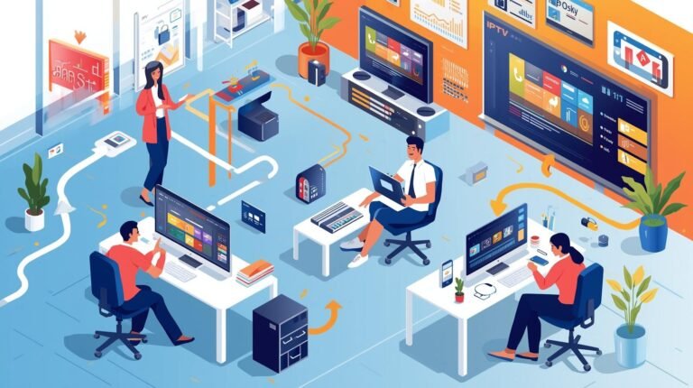 IPTV management dashboard comparison