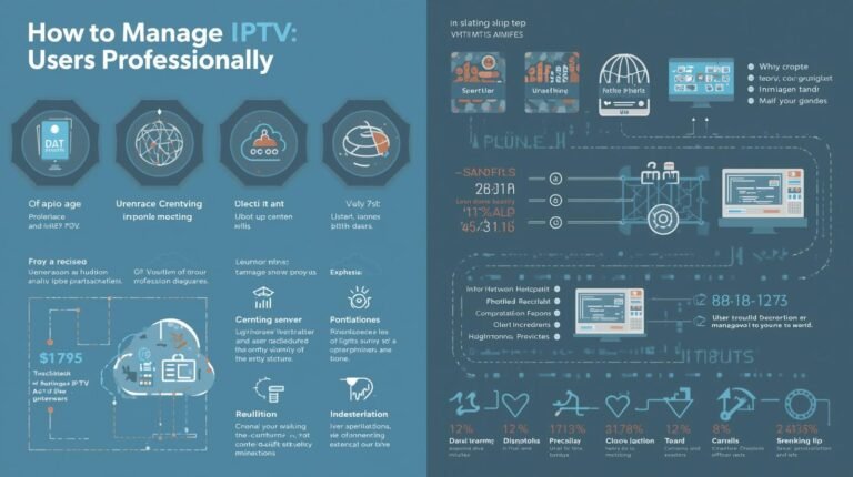 How to Manage IPTV Users Professionally