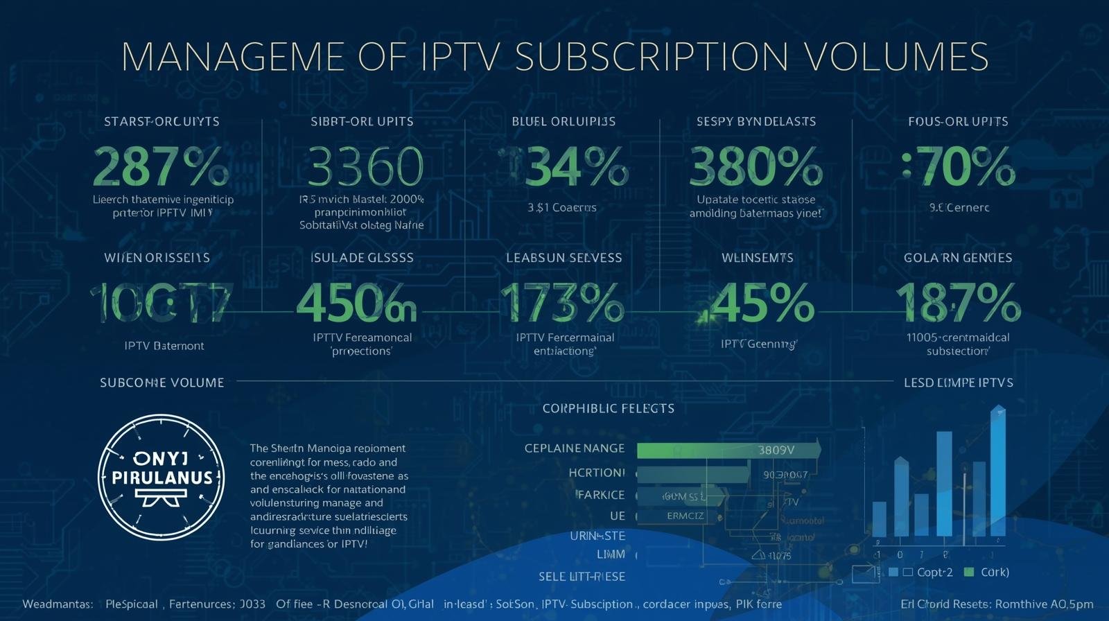 IPTV subscription volume management