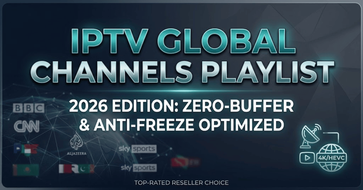 IPTV Global Channels Playlist