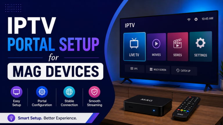 IPTV Portal Setup for MAG Devices